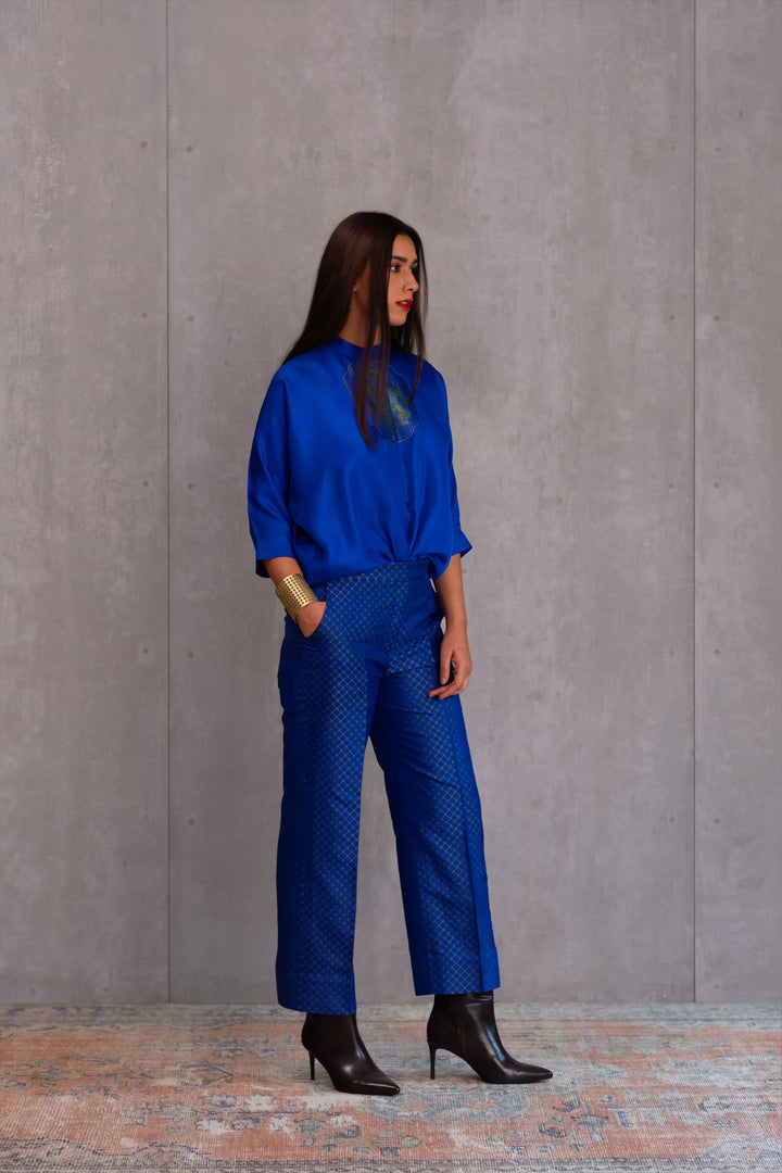 Silk Brocade Culotte