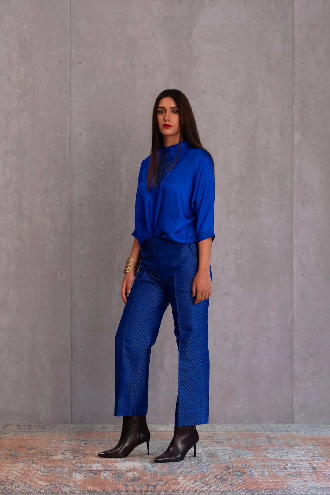 Silk Brocade Culotte