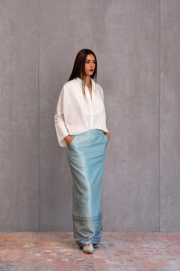 Silk Brocade Skirt