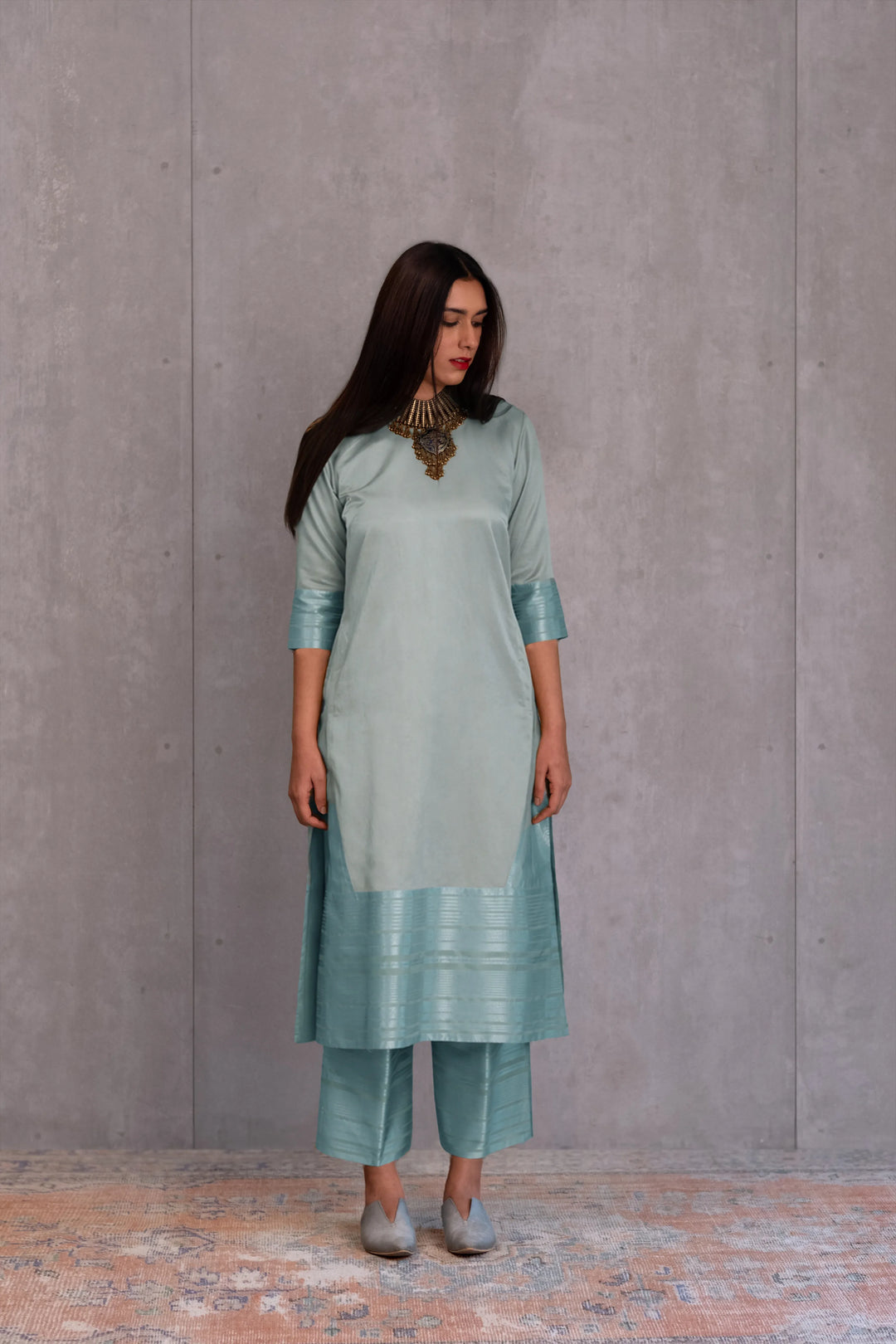 Silk Kurta Set