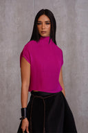 Pleated Box Top