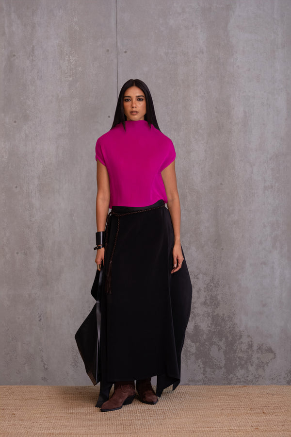 Pleated Box Top