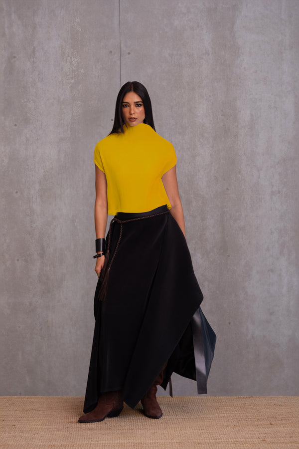 Pleated Box Top
