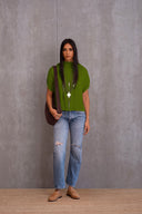 Pleated Box Top