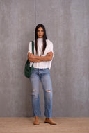 Pleated Box Top