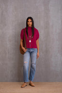 Pleated Box Top