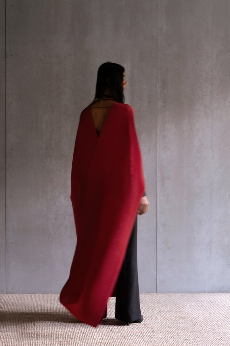 Pleated Cape