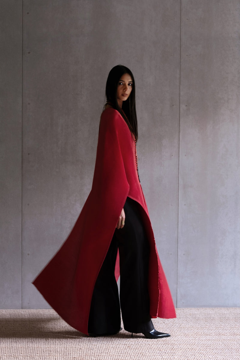 Pleated Cape