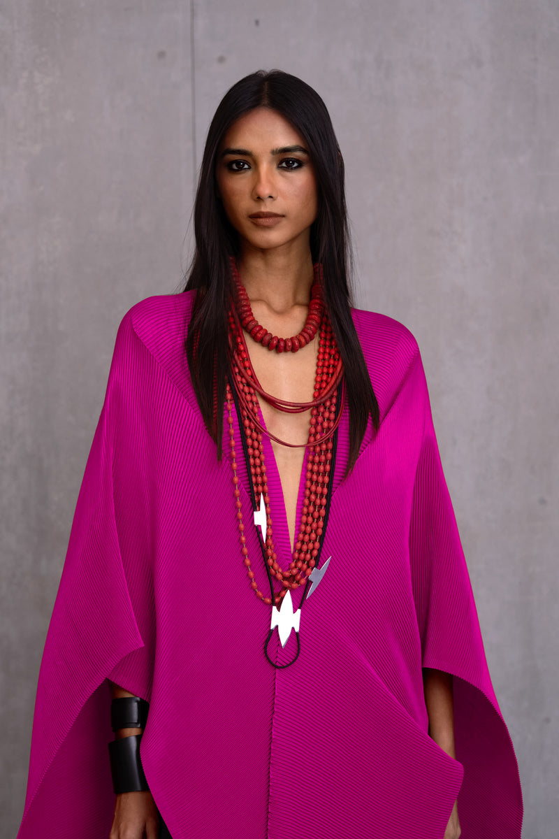 Pleated Cape
