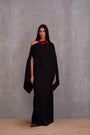 Pleated Short Poncho