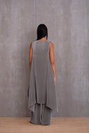 Pleated Kurta Set