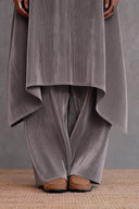 Pleated Kurta Set