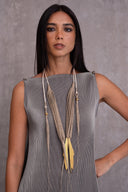 Pleated Kurta Set