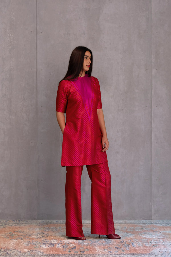 Silk Brocade Kurta