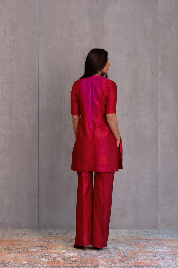 Silk Brocade Kurta