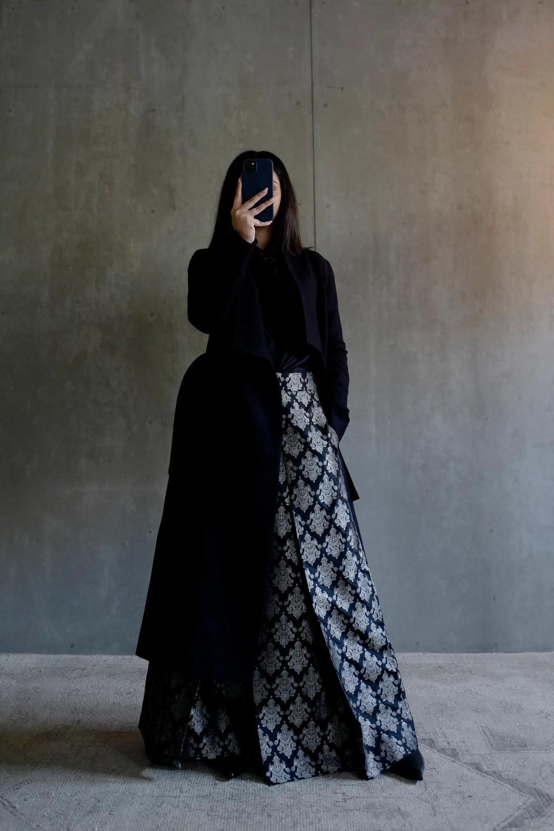 Silk Brocade Palazzo