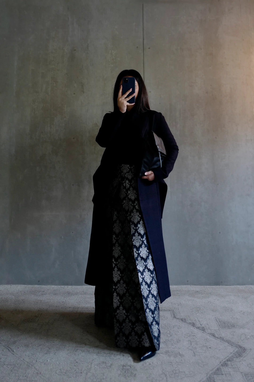 Silk Brocade Palazzo