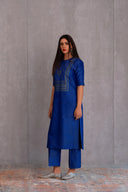 Silk Brocade Kurta