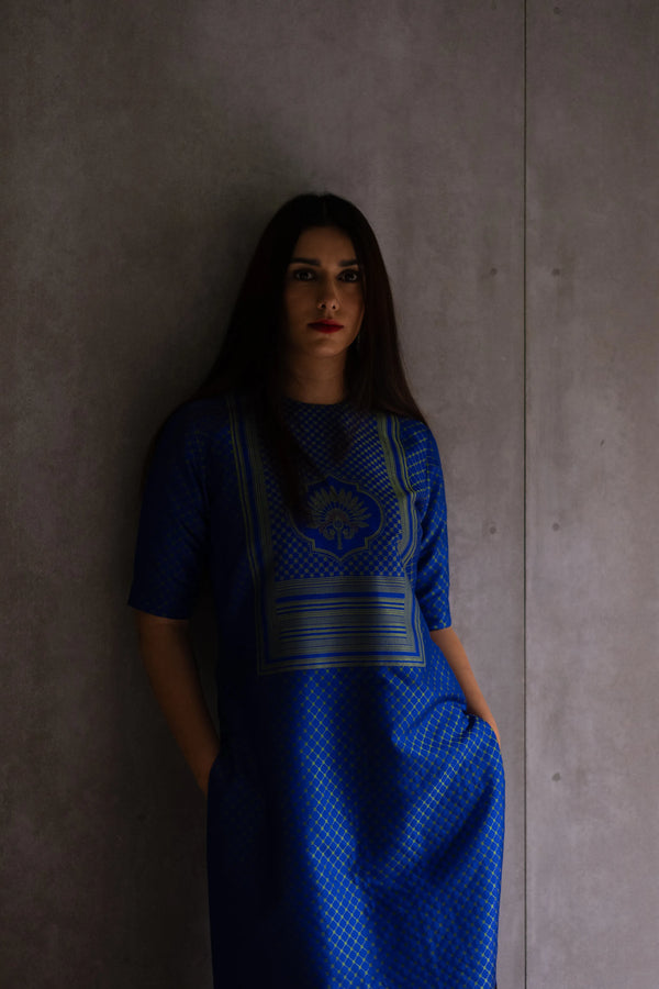 Silk Brocade Kurta