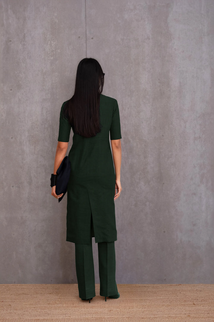 HANDWOVEN SILK TROUSER