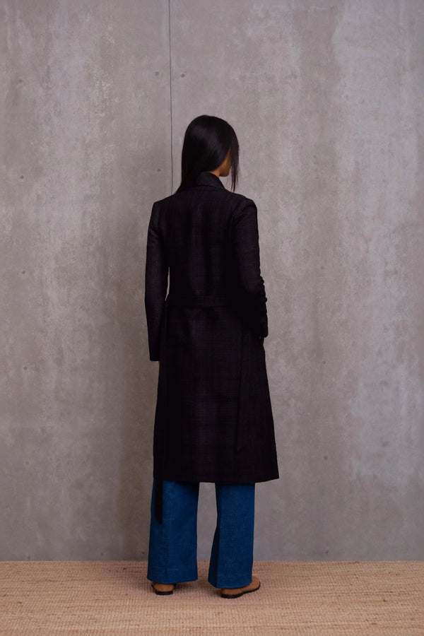 Silk Longline Jacket