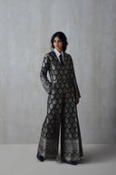 Silk Brocade Jumpsuit