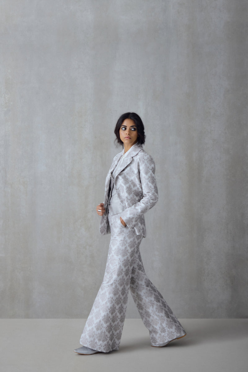 Silk Brocade Trouser