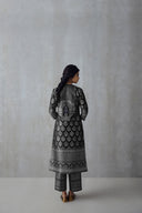 Silk Brocade Kurta Set