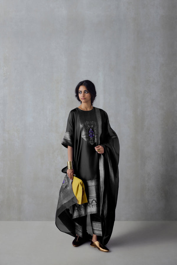 Silk Kurta Set