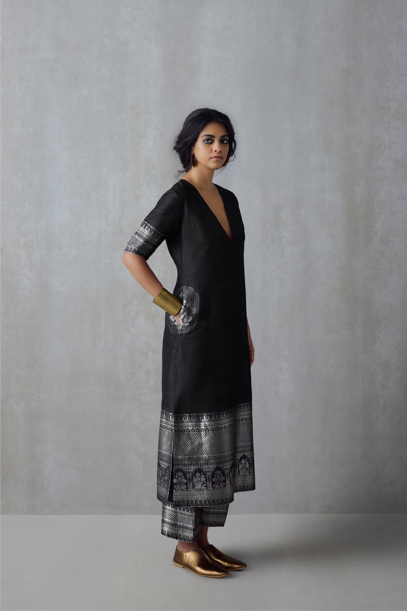 Silk Kurta Set