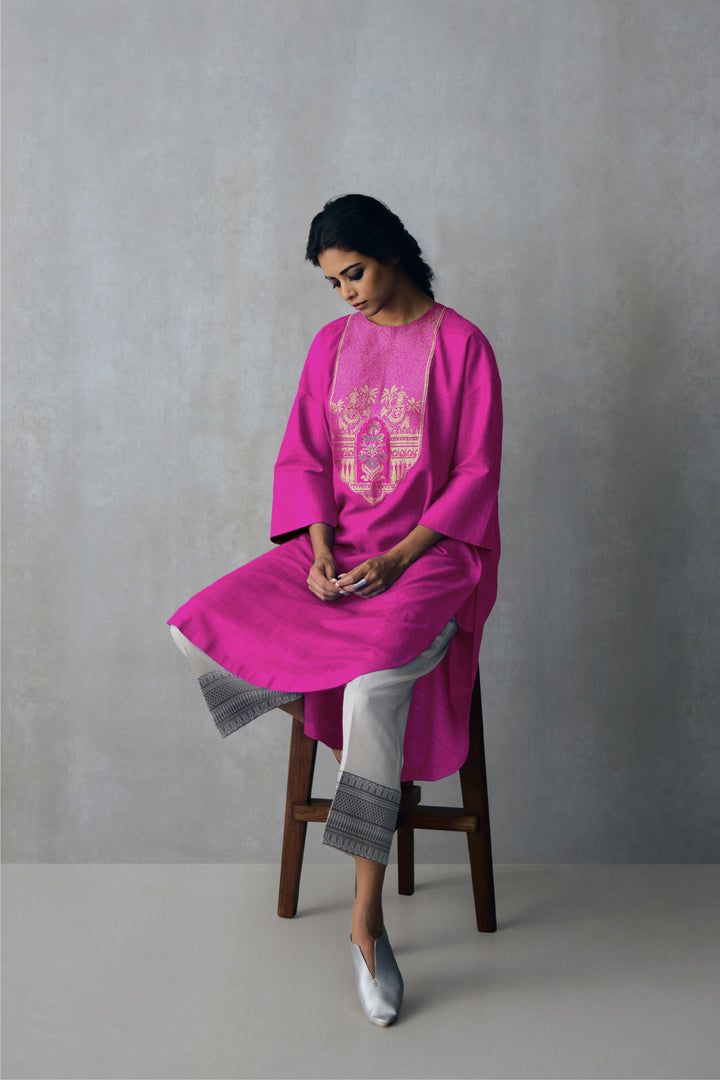 Silk Kurta Set