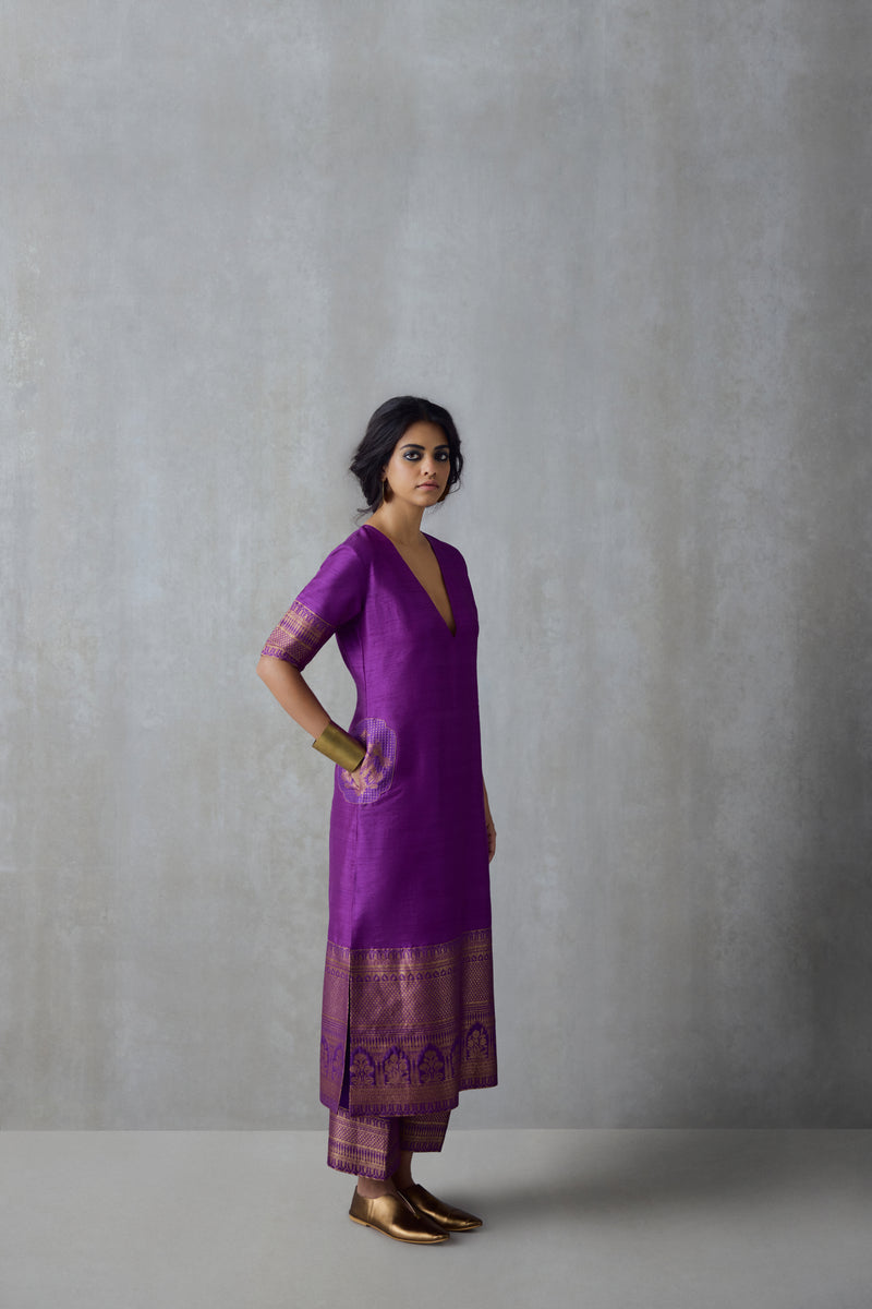 Silk Kurta Set