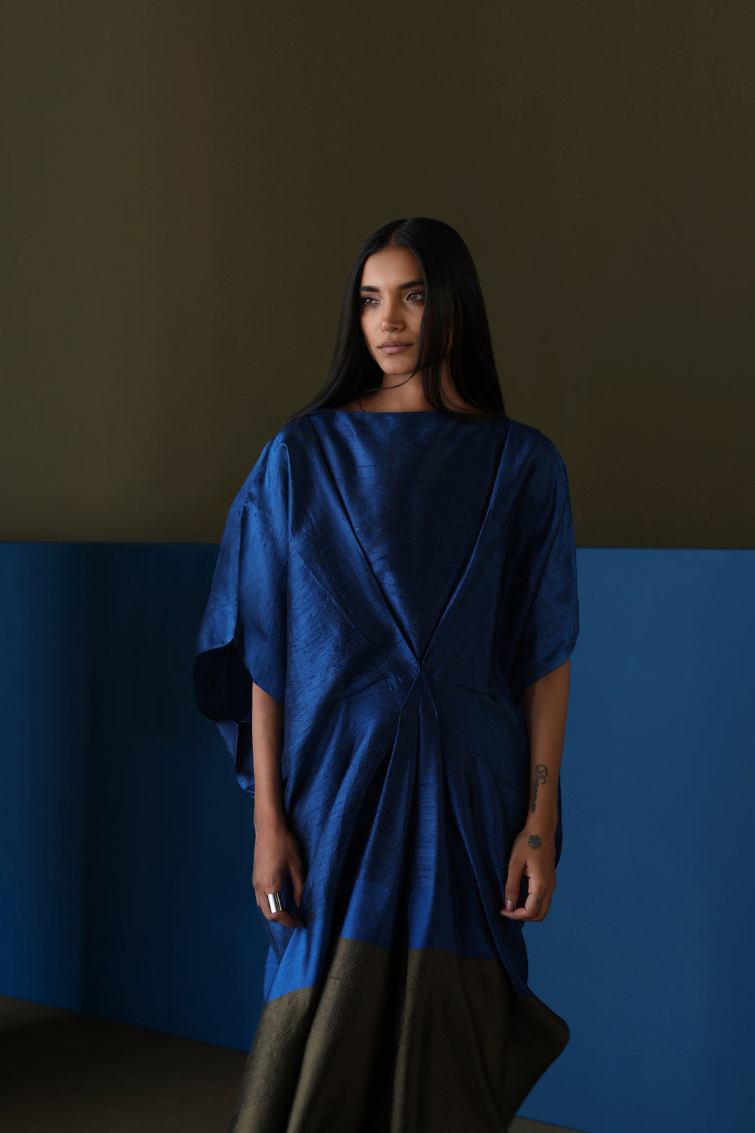 Silk Kaftan Maxi