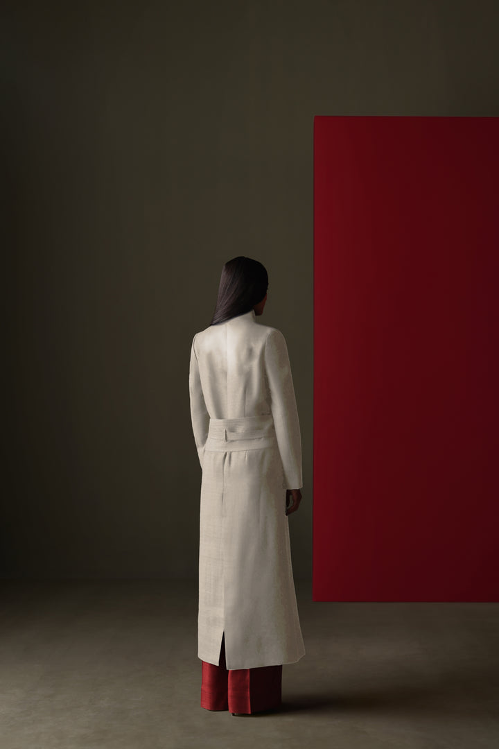 Silk Longline Jacket