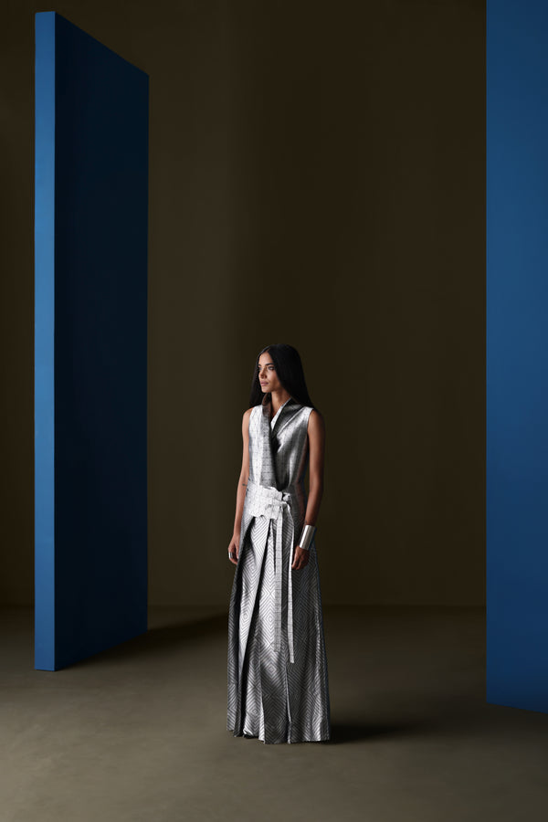 Silk Brocade Palazzo