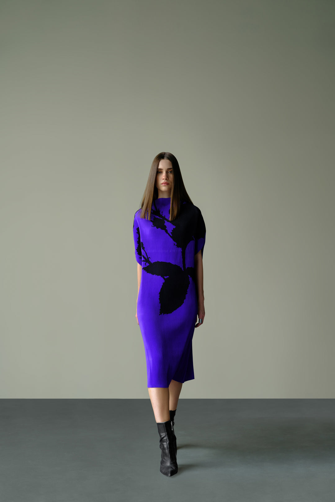 Pleated tunic