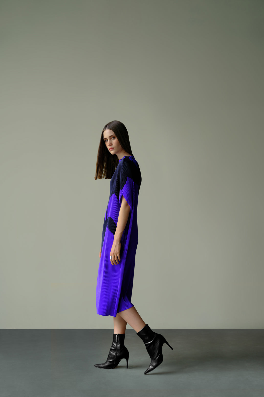 Pleated tunic
