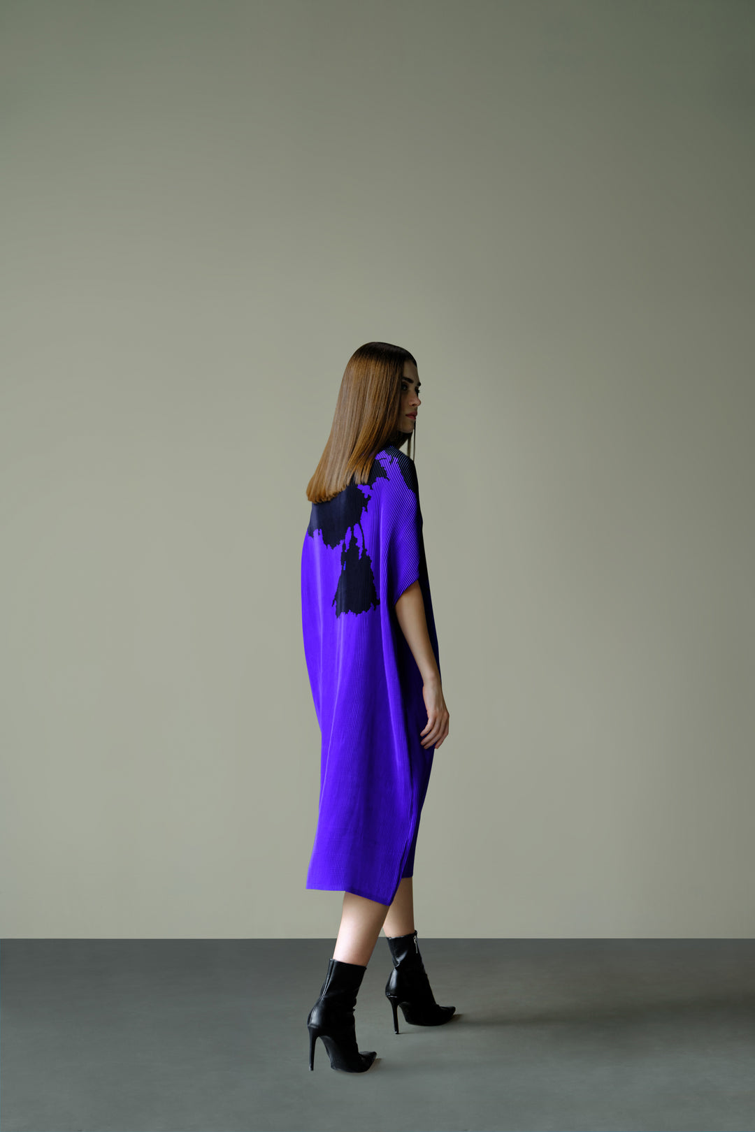 Pleated tunic
