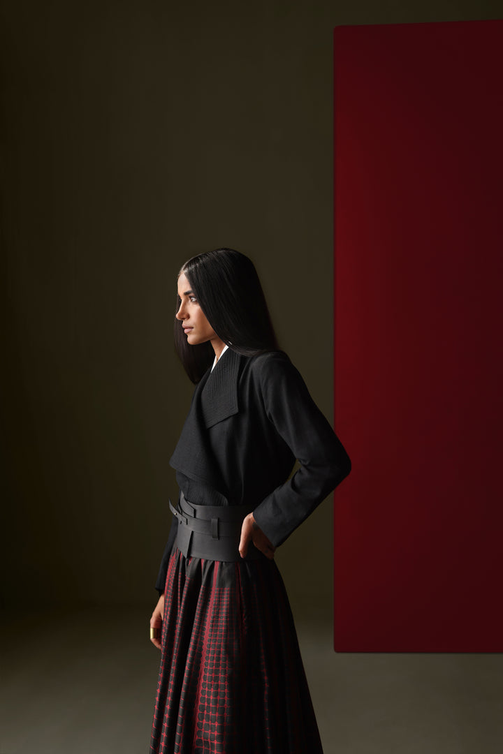 Silk Brocade Skirt
