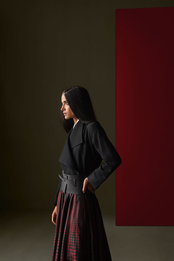 Silk Brocade Skirt