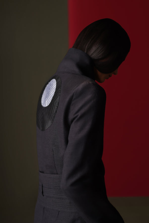 Silk Longline Jacket