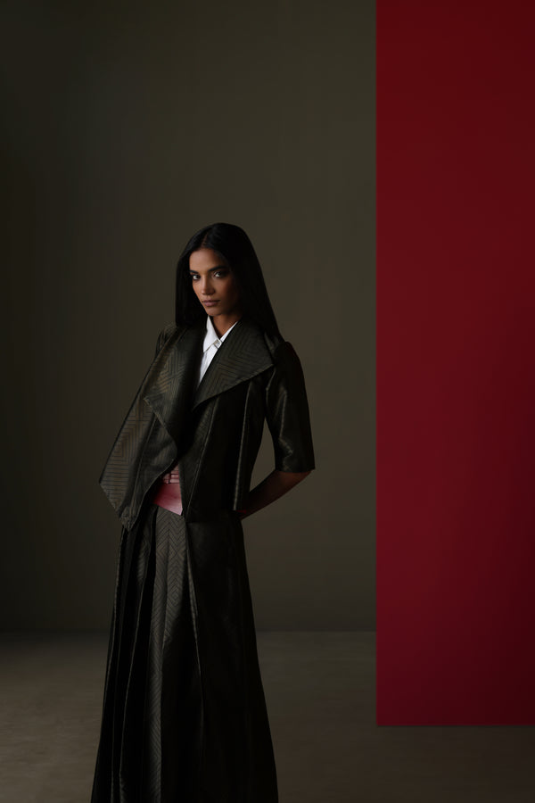 Silk Brocade Palazzo