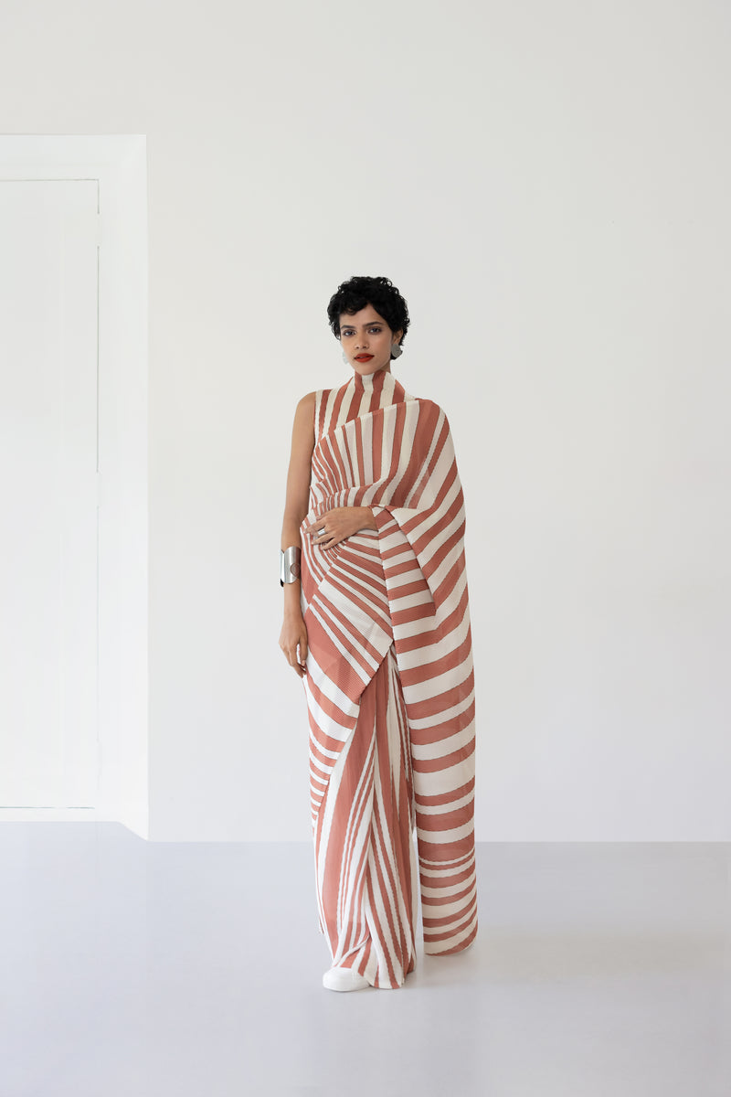 Pleated Sari