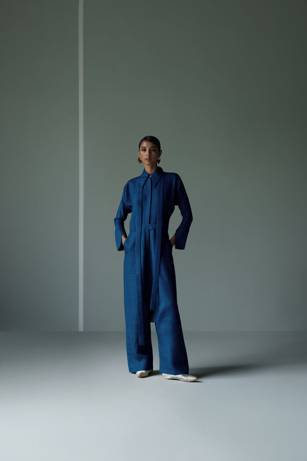Handwoven Silk Jumpsuit
