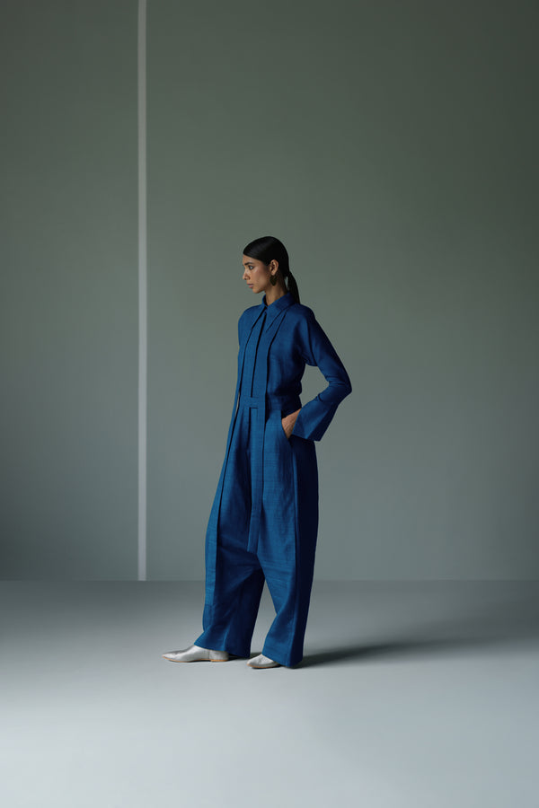 Handwoven Silk Jumpsuit