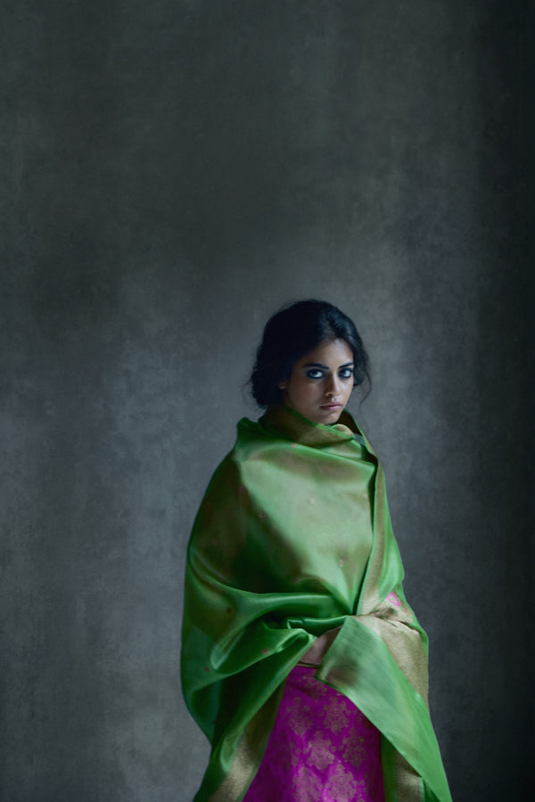 Silk Brocade Dupatta