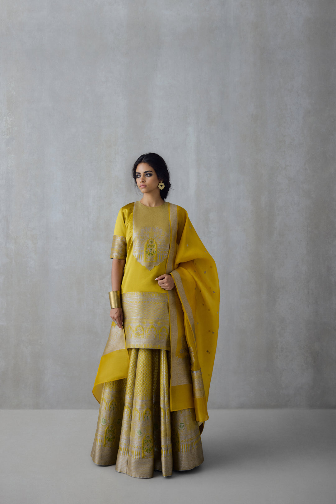 Silk Brocade Tunic