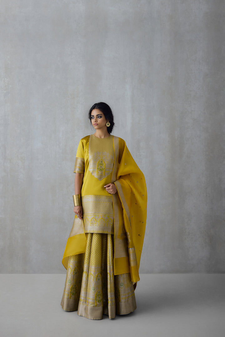 Silk Brocade Tunic