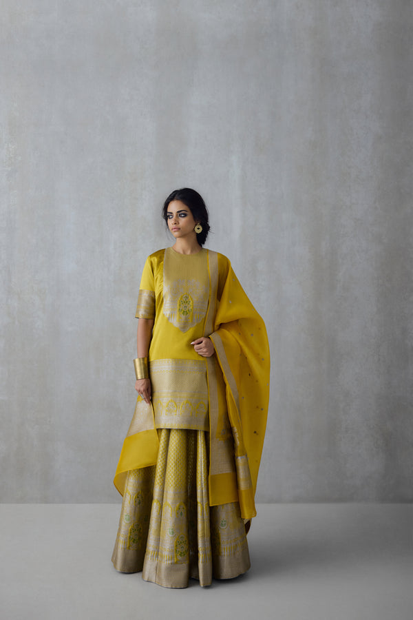 Silk Brocade Tunic