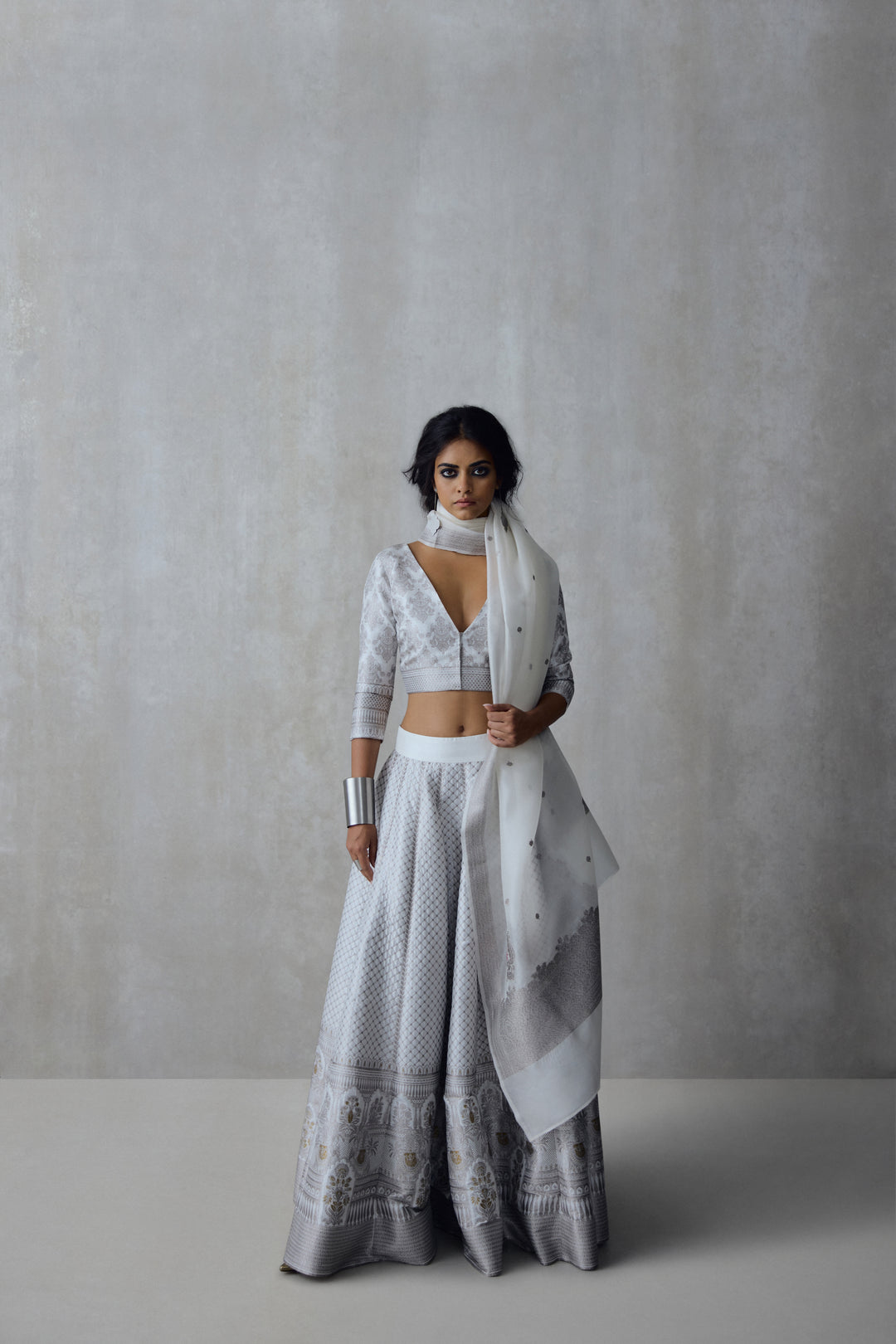 Silk Brocade Lehenga